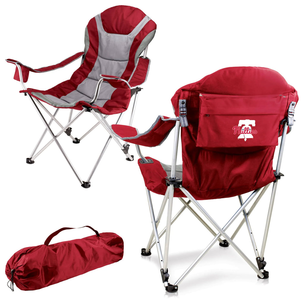 Red Reclining Camp Chair G42532