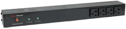 Rackbar Surge Protector 20A 12 Outlets 1U Rackmount W827