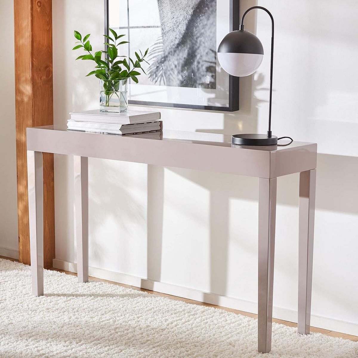 White Console Table P45626