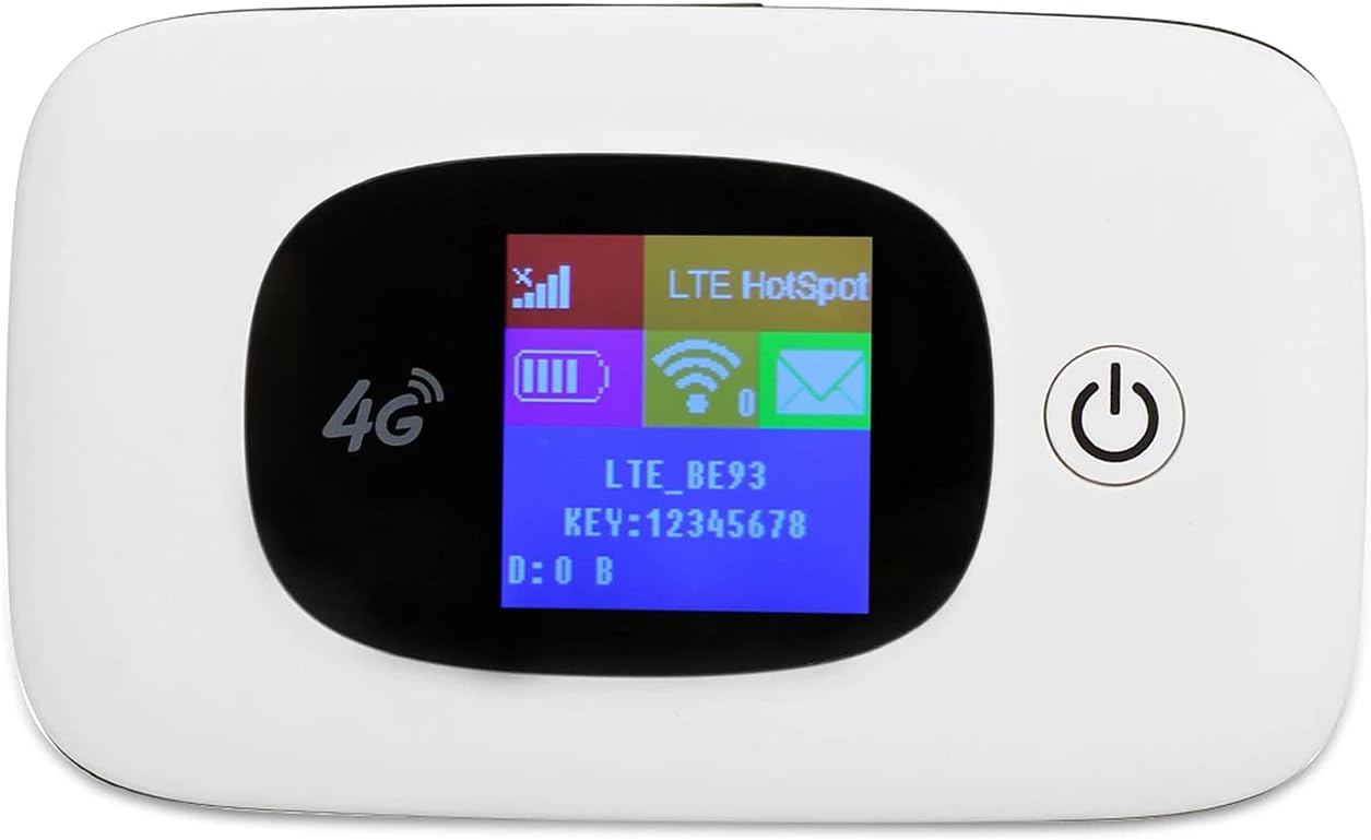 4G LTE Mobile Router with SIM Card Slot Unlocked Portable WiFi Hotspot Pack of 2 O284