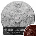 30 5/8x22OD x 2 1/2x22P Hand-Painted Brushed Ceiling Medallion R81995
