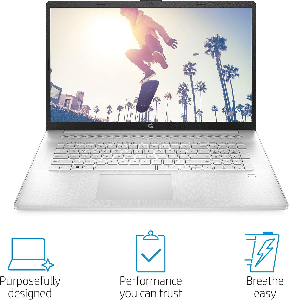 17.3" FHD Anti-Glare IPS Display 6-Core AMD Ryzen 5-5500U 16GB Ram 256GB SSD Laptop D770738