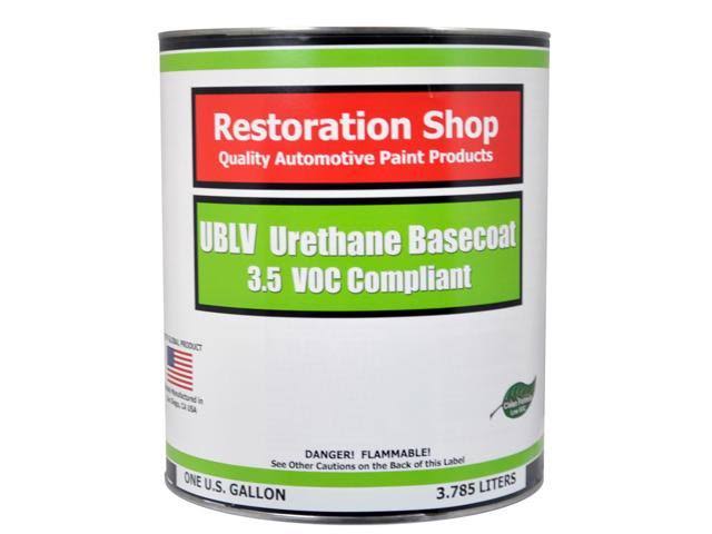 Grand Prix White 1 Gallon Low VOC Urethane Basecoat Car Paint S948724