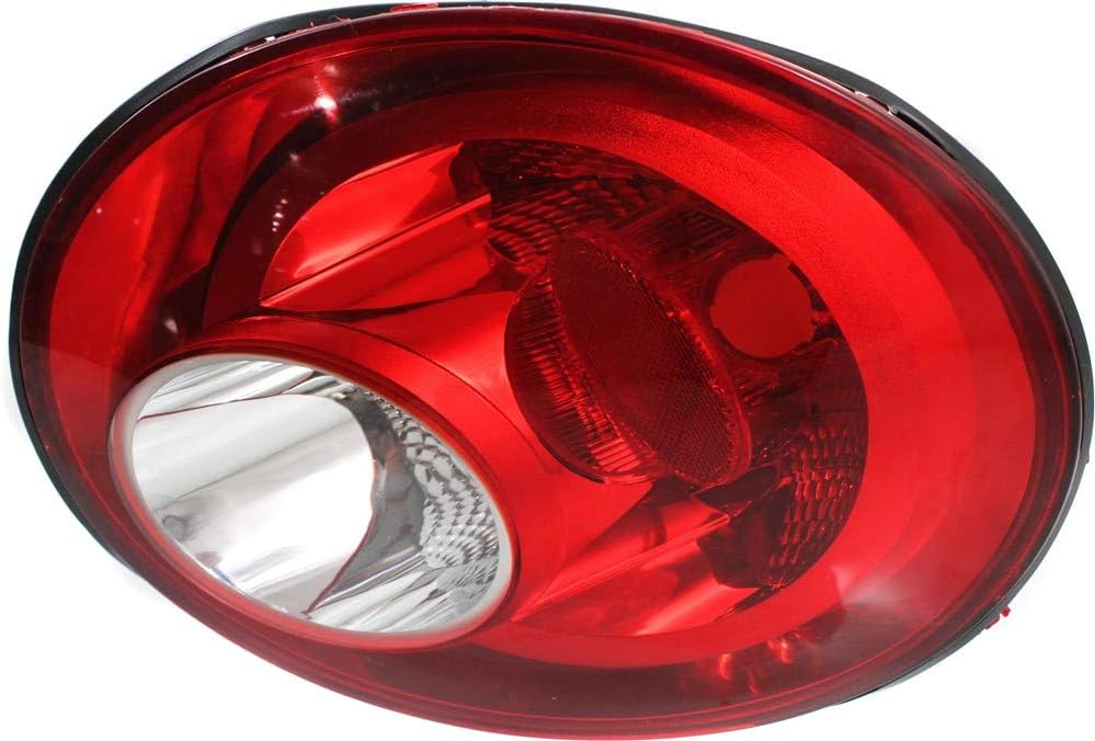 Tail Light Lens and Housing Compatible with 2006-2010 Volkswagen Beetle Passenger Side Pack of 2 X149