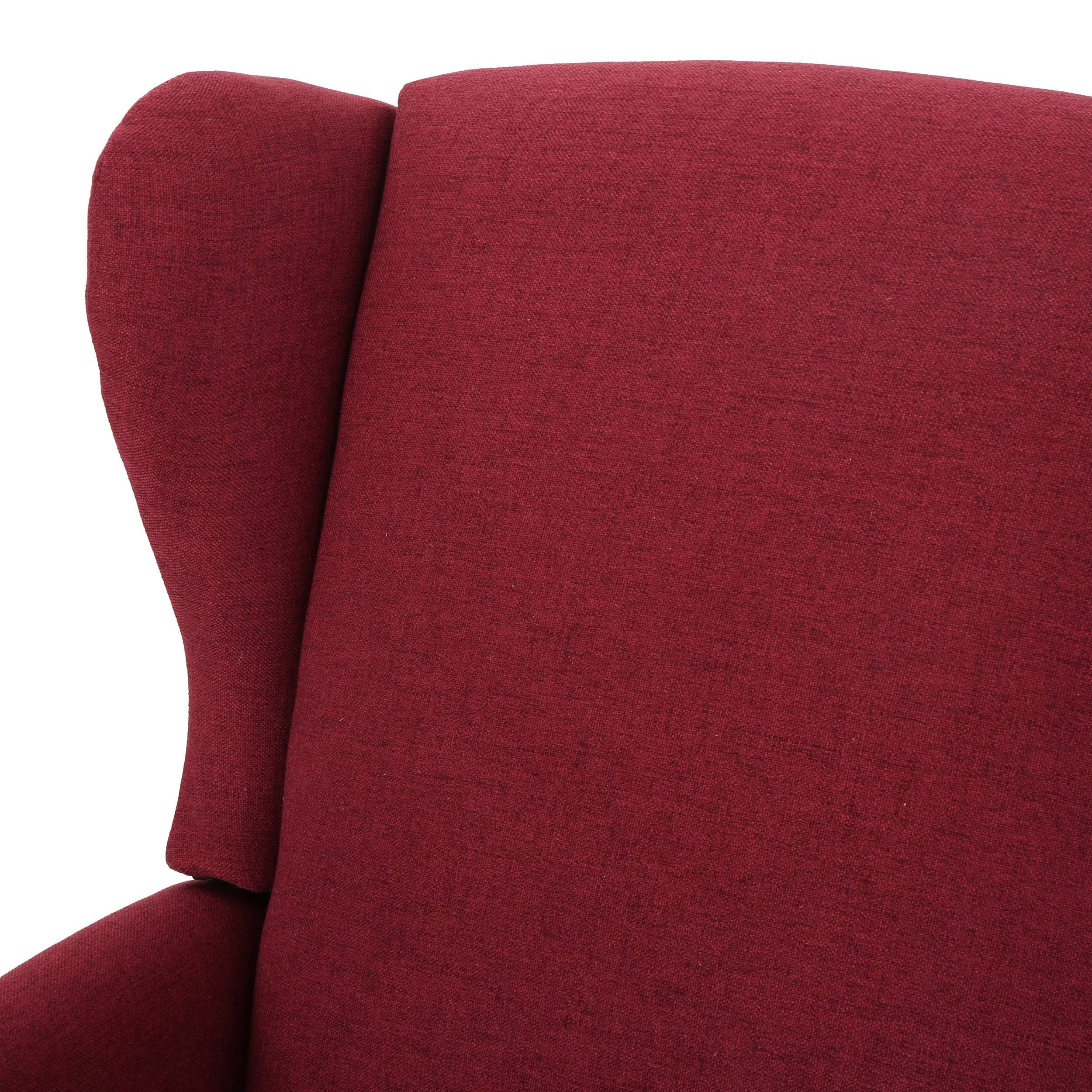 Taupe Tweed Fabric Recliner Set of 2 N37291
