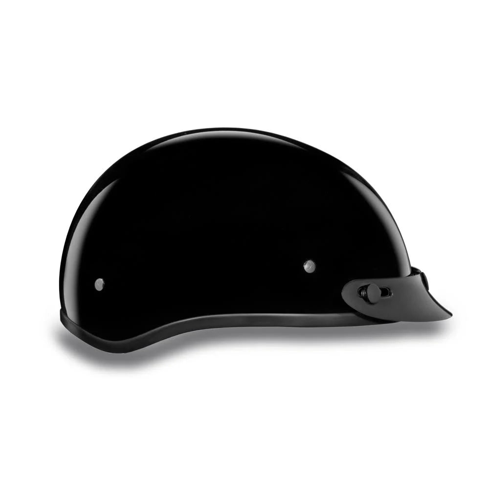 Hi-Gloss Black Skull Cap Q8164