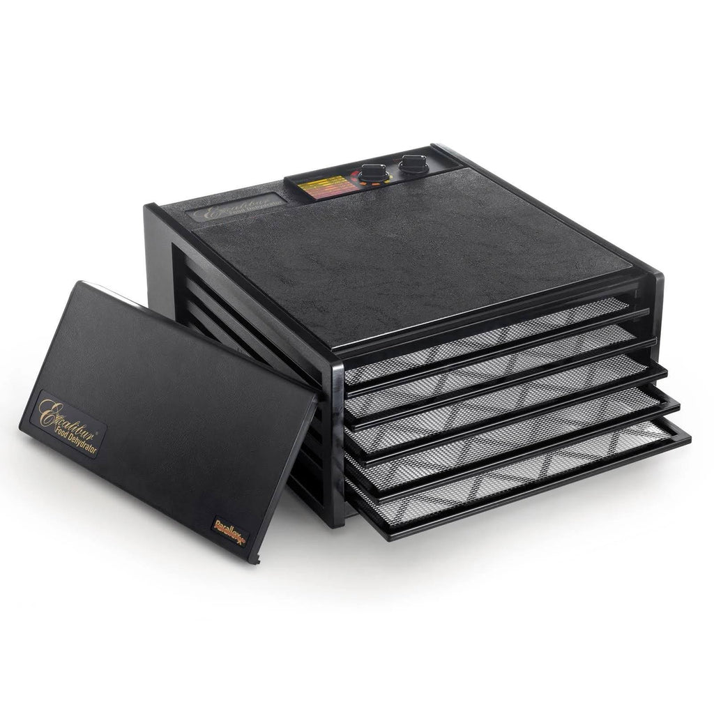 Black 5-Tray Dehydrator with Timer X447