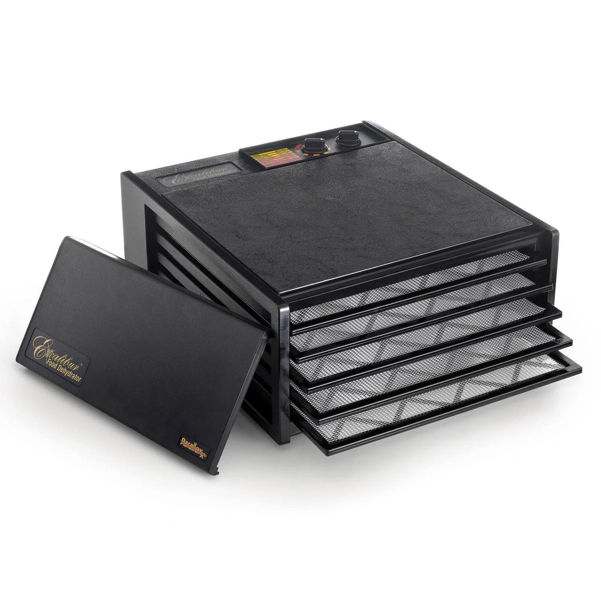 Black 5-Tray Dehydrator with Timer X447