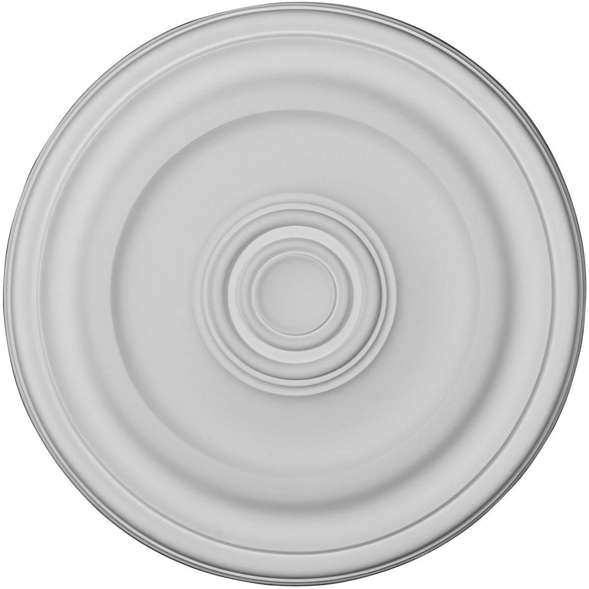 Hand-Painted Brushed Mahogany Ceiling Medallion O3209