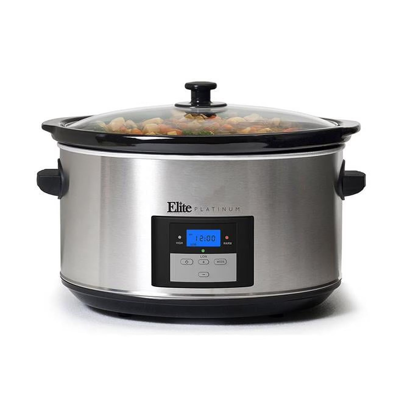 8.5 qt. Digital Slow Cooker with Lid, Stainless Steel P44973