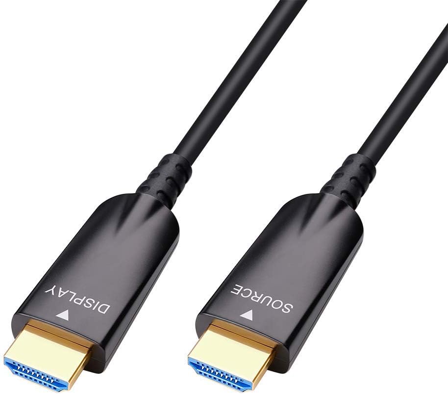 75ft Fiber Optic HDMI Cable, 4K 30Hz, Black O12238