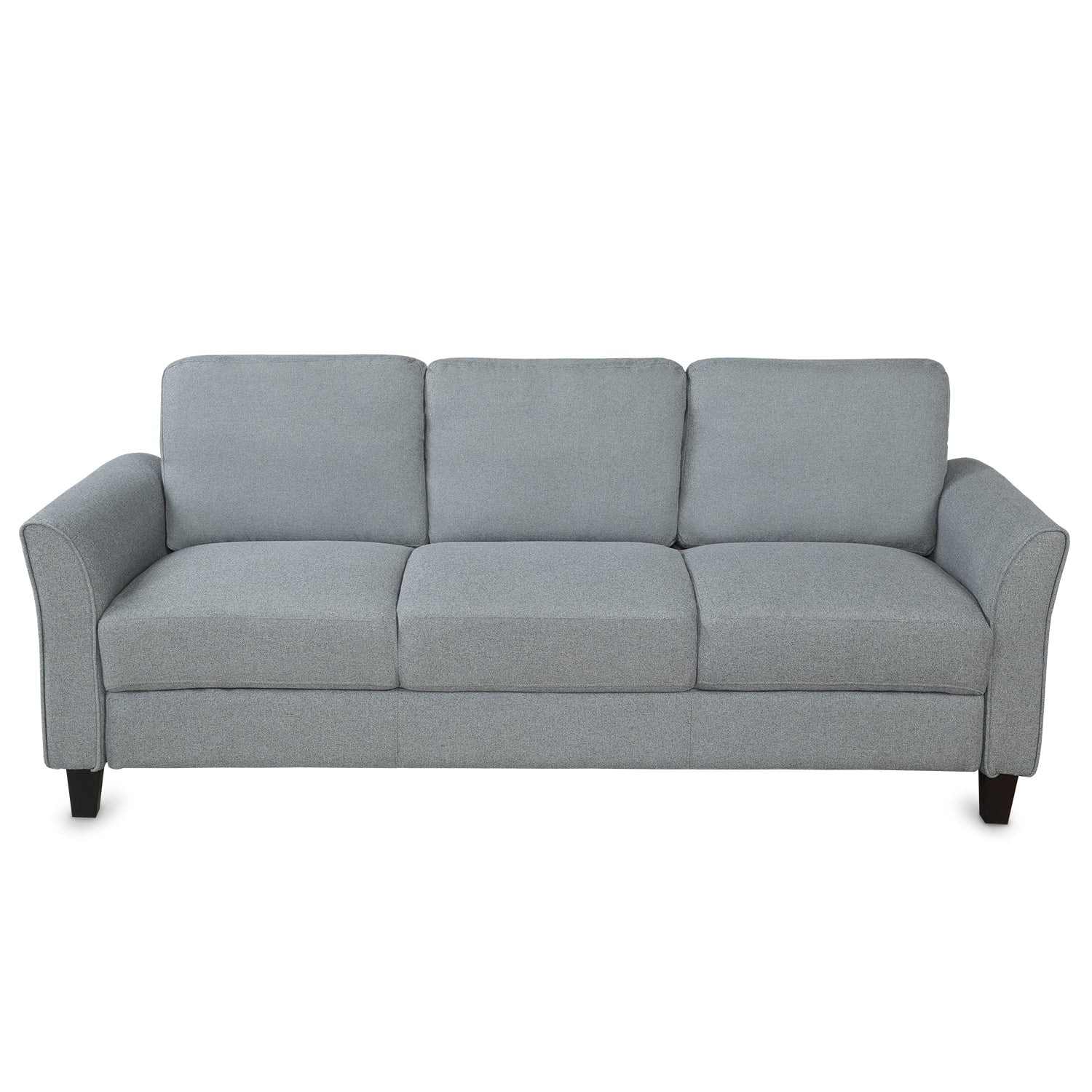 Gray Linen 3-Seat Sofa M332332