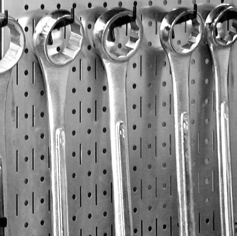 Slotted Metal Pegboard Deluxe Hook Kit C62786