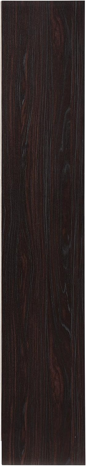 Walnut Finish Faux Wood Bookcase L50987