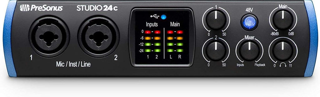 USB Type-C Audio/MIDI Interface with Dynamic Cardioid Microphone & Arm Accessory Pack U8619