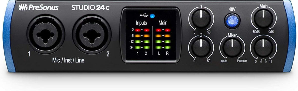 USB Type-C Audio/MIDI Interface with Dynamic Cardioid Microphone & Arm Accessory Pack U8619