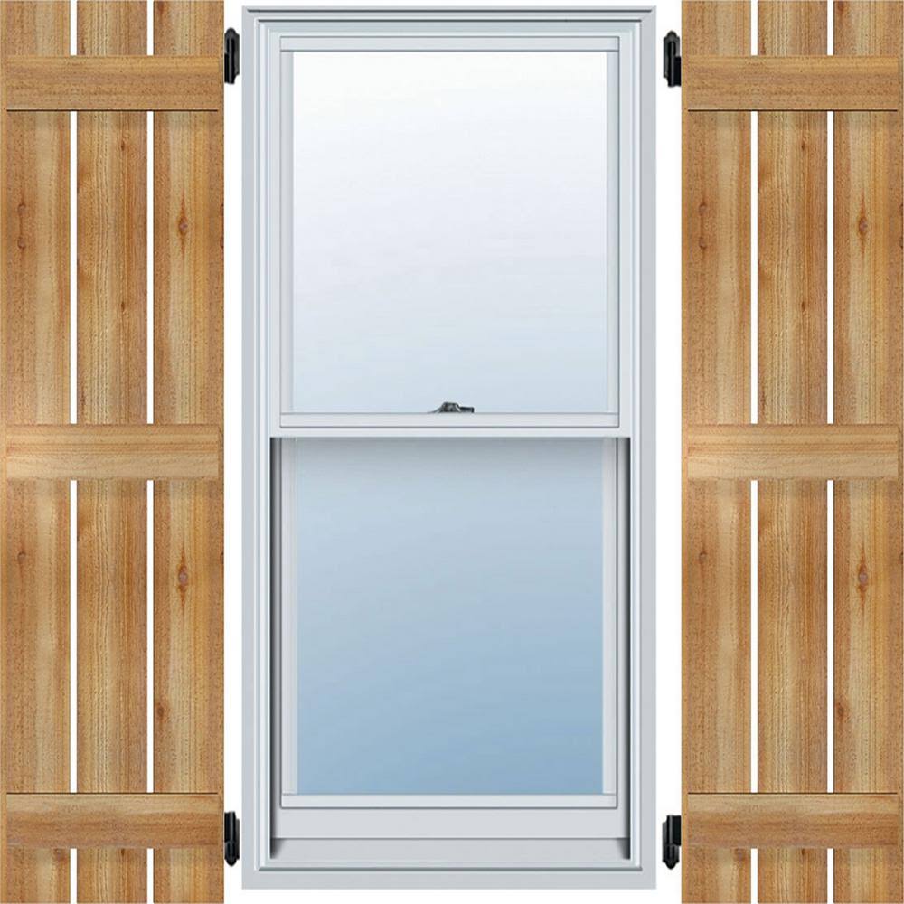 Rough Sawn Spaced Board-n-Batten Shutters C56850