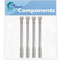 4-Pack Stainless Steel BBQ Gas Grill Tube Burner Replacement Parts K9590