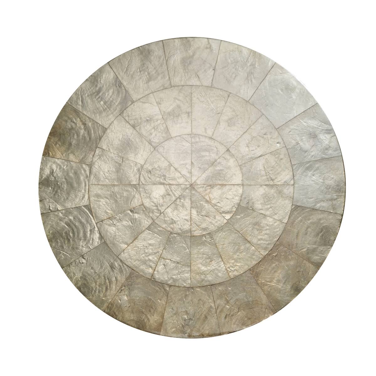 Champagne Round Capiz Placemat T141669