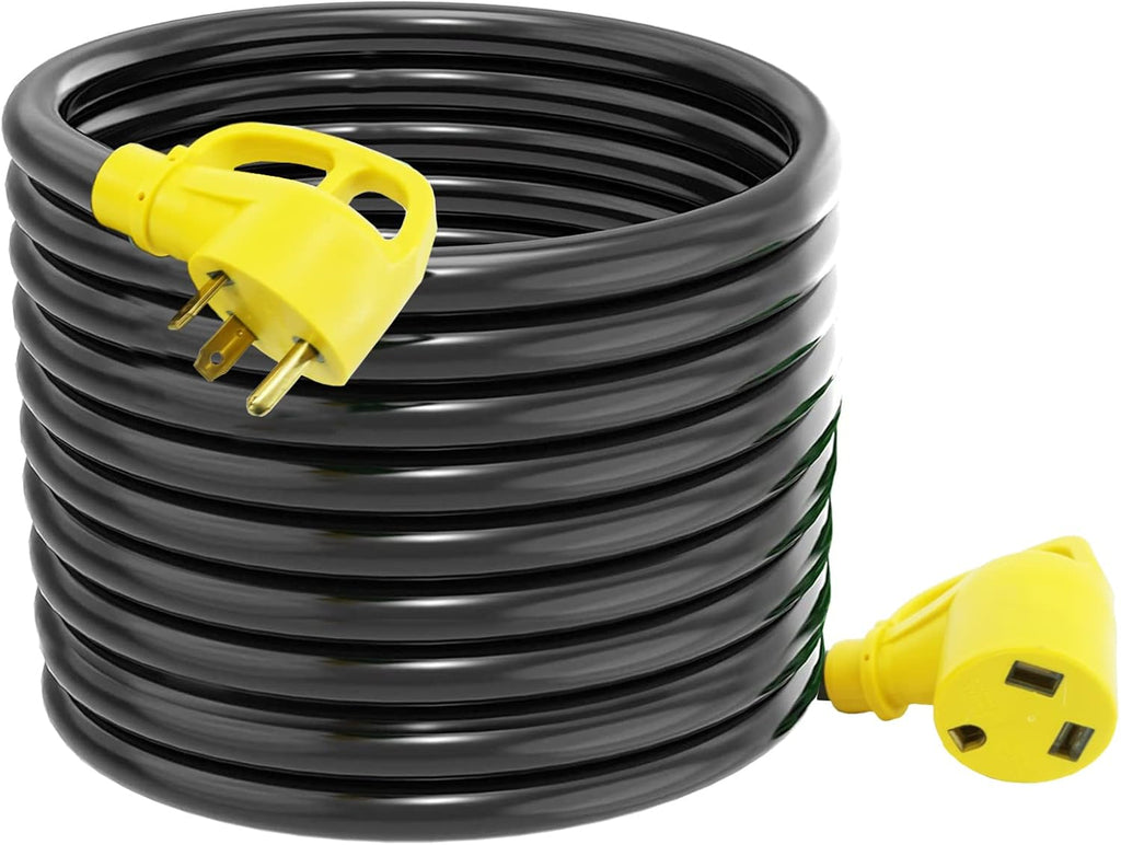 30 Amp RV Extension Cord 50 Feet Yellow R207394