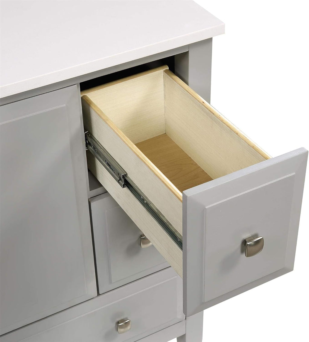 Gray Bathroom Vanity with Sink F72184