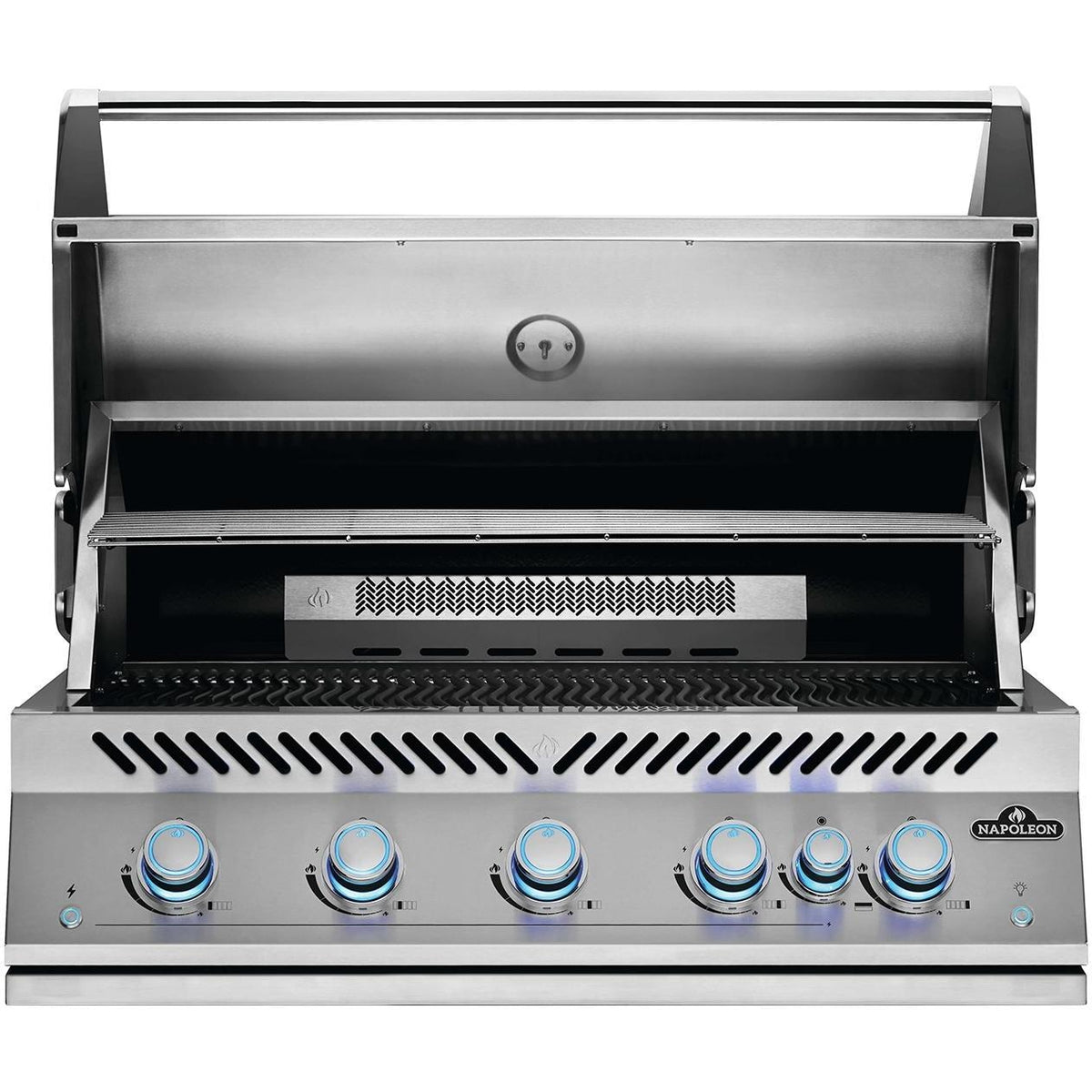 38-Inch Propane Gas Grill with Infrared Rear Burner and Rotisserie Kit O590