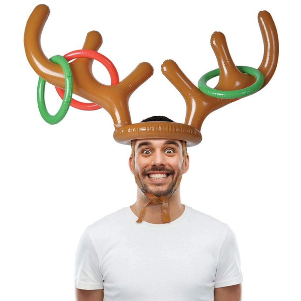 Inflatable Antlers Ring Toss Game Toy X5288