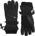 Black Waterproof Insulated Ski Gloves E549704