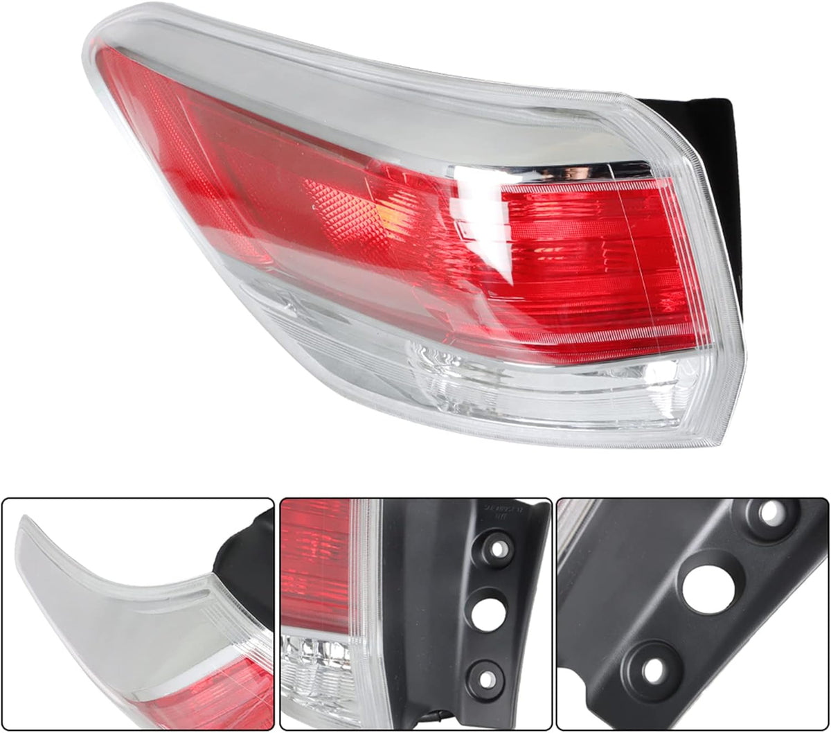 Left Outer Tail Light Assembly for 2014-2016 Toyota Highlander Q789461
