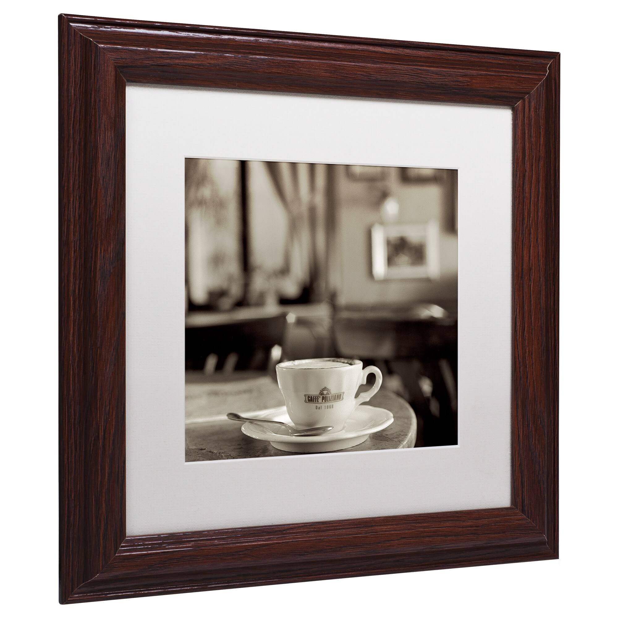 Contemporary Matted Framed Art O814