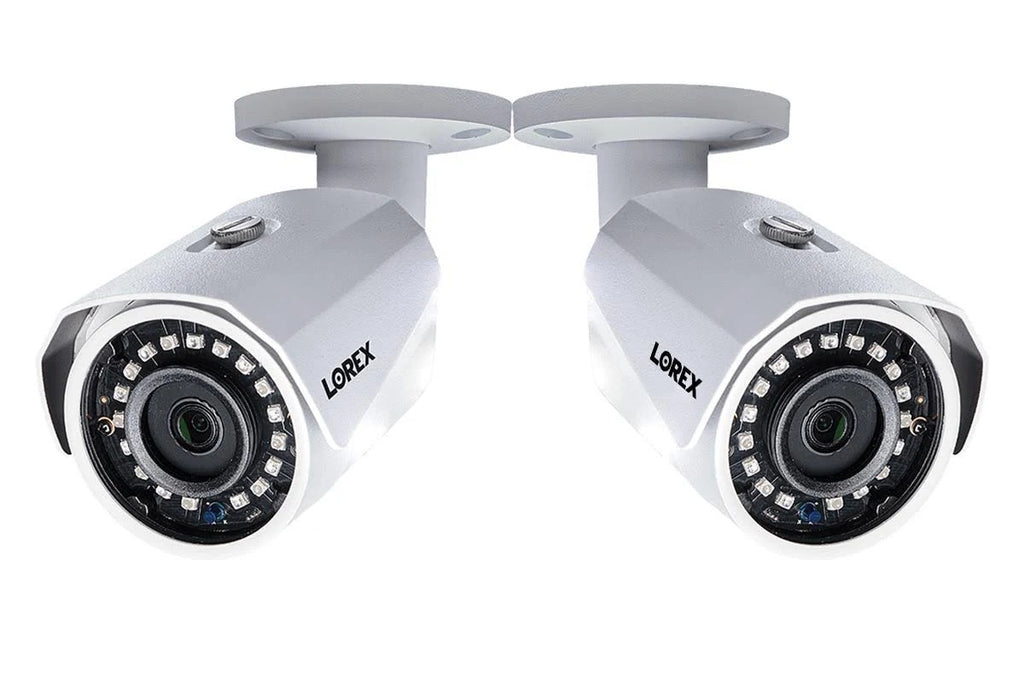 1080p HD Weatherproof Night-Vision Security Cameras (2-Pack) H7129