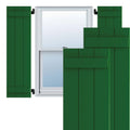 Chrome Composite Board-n-Batten Shutters, Per Pair H46333