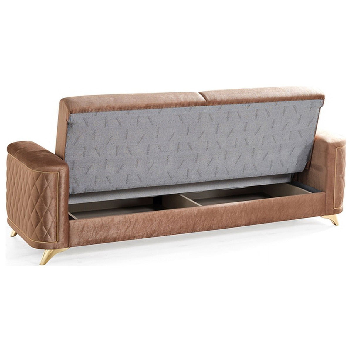 Copper Velvet Sofa L64873