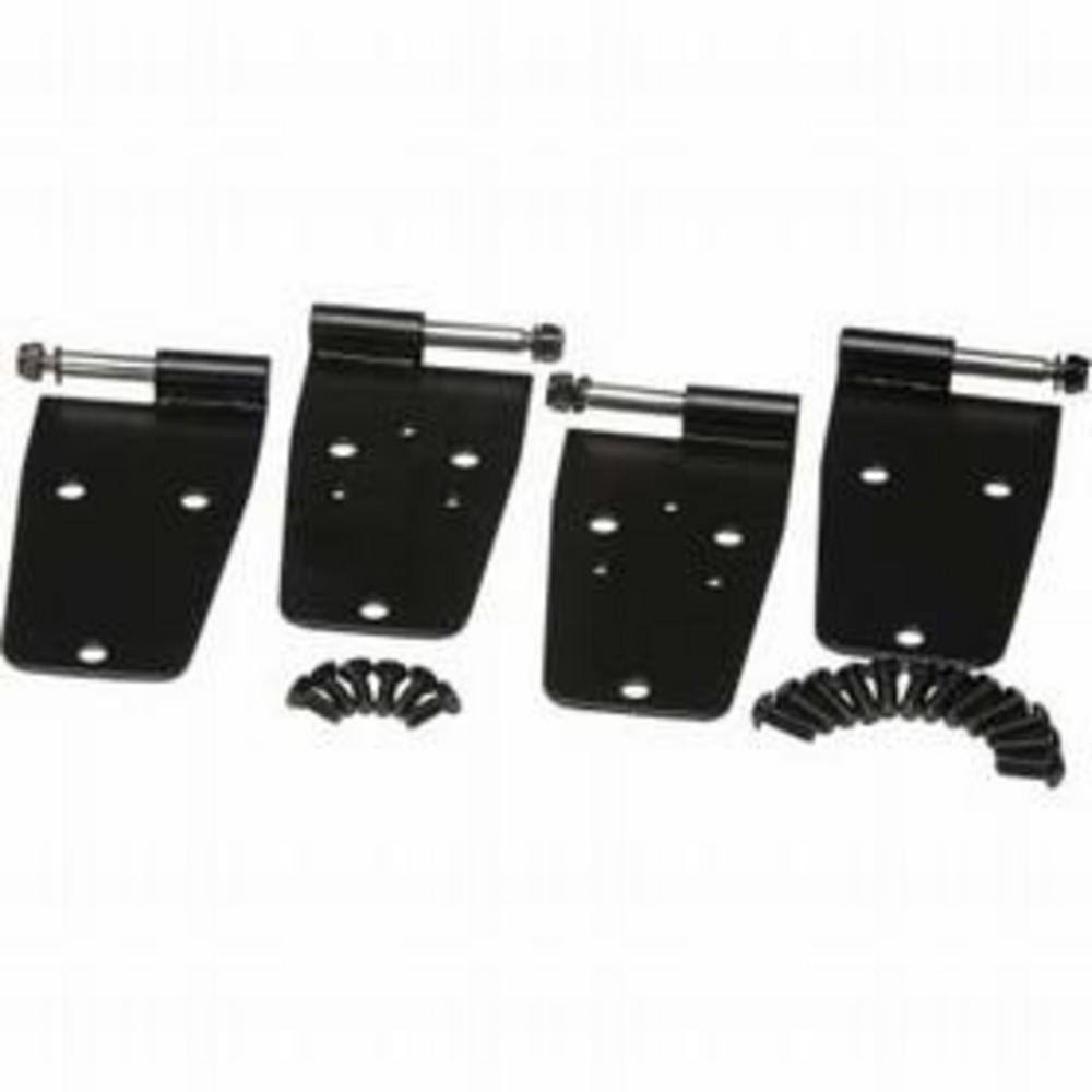 Black Stainless Steel Hardtop Door Hinge Set L945