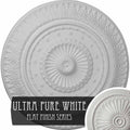 26 5/8x22OD x 2 1/4x22P Ceiling Medallion (Ultra Pure White) V3135