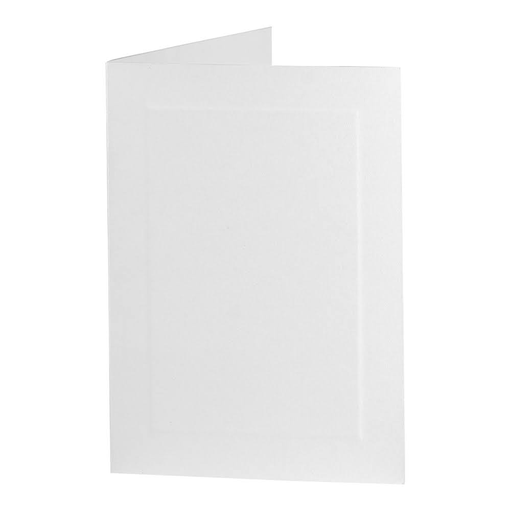 Blank Foldover Cards, A7, White, 500/Pack O515508