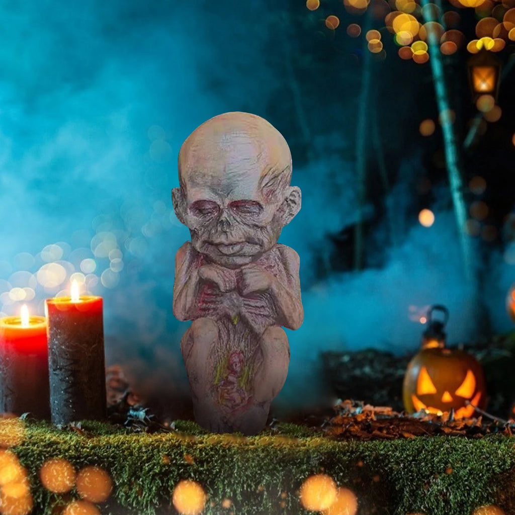 Halloween Mummy Doll Ghost Baby Crawling Corpse Imp Tricky Toy Scary Ghost Doll A7663