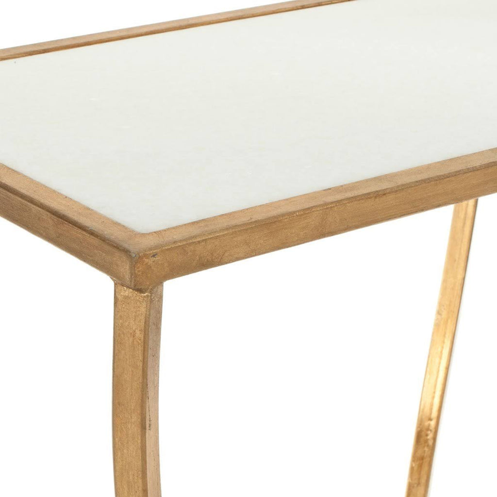 Black Gold Accent Table O443