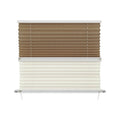 RV Day & Night Pleated Shades Cotton/Sand Stitchbond 32x22 x 24x22 D585