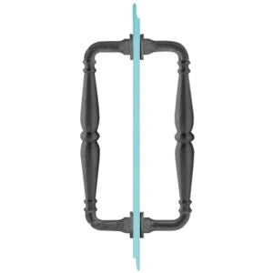 Matte Black 8x22 Shower Door Pull Handles R699468
