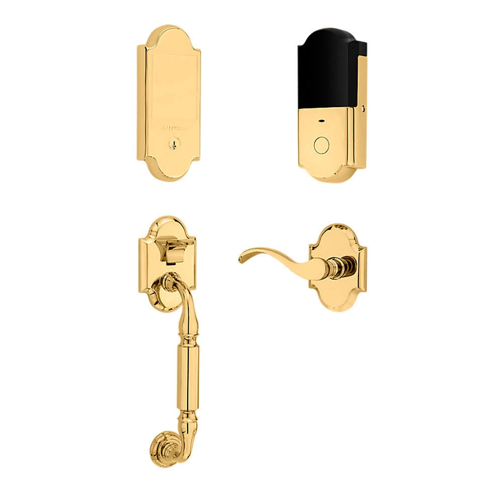 Polished Brass Dummy Handleset E392073