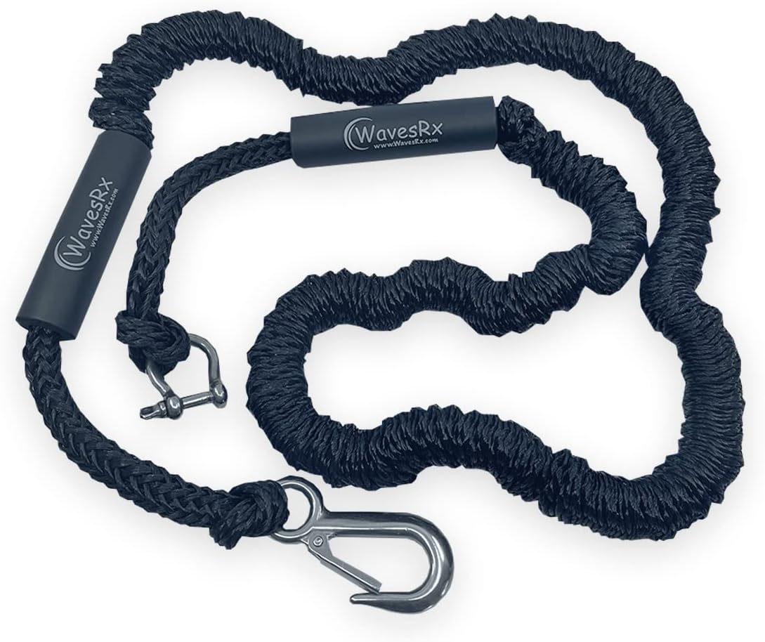 Elastic Anchoring Rope with Ventilated Bag and Snap Hook P72608