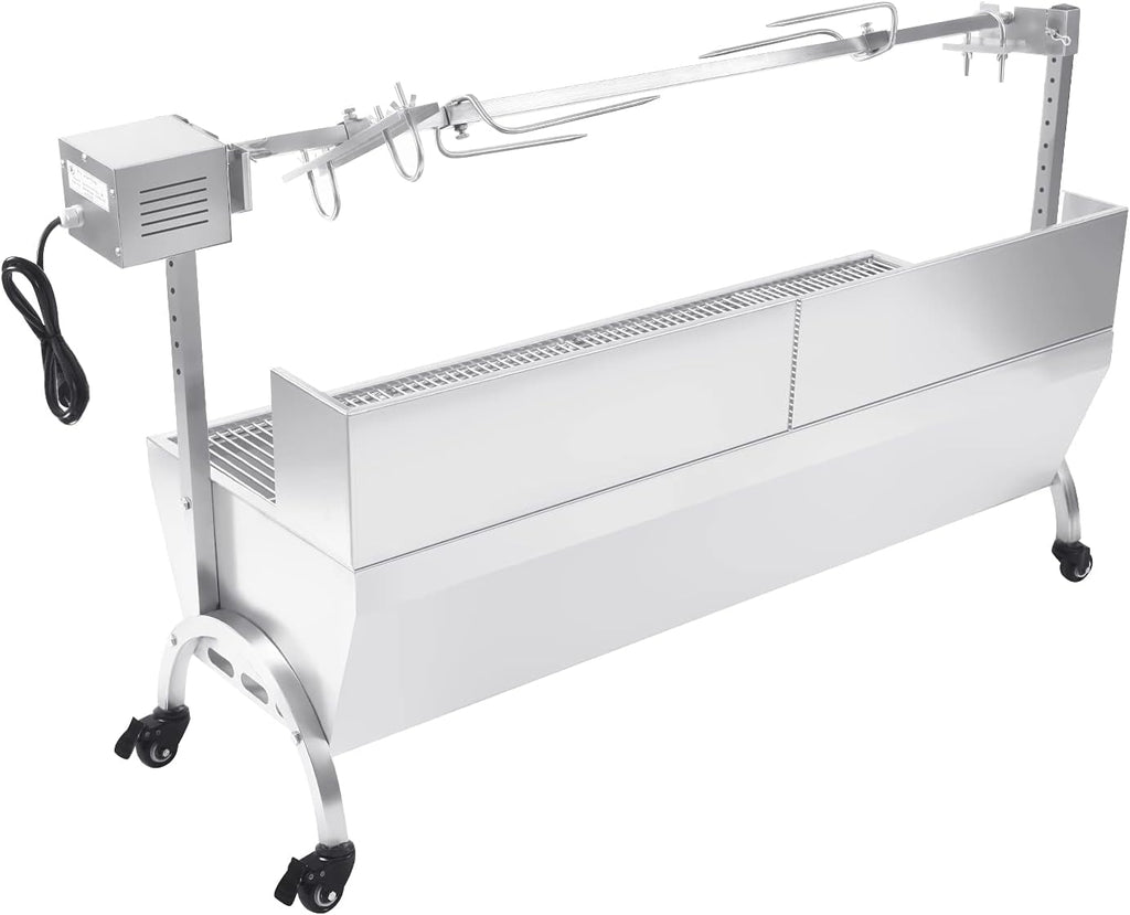 Stainless Steel Rotisserie Grill for Pig Chicken Lamb B496