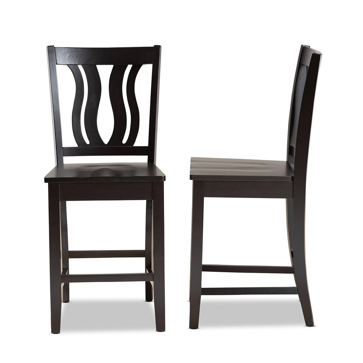 2-Piece Counter Stool Set - Espresso M216