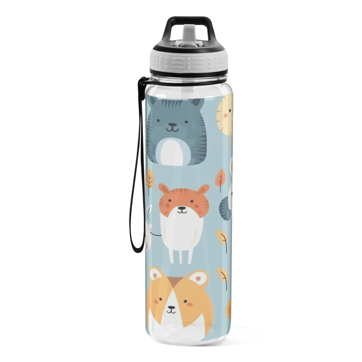 32oz Leakproof Tritan Sports Water Bottle with Straw U394