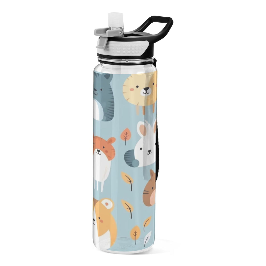 32oz Leakproof Tritan Sports Water Bottle with Straw U394