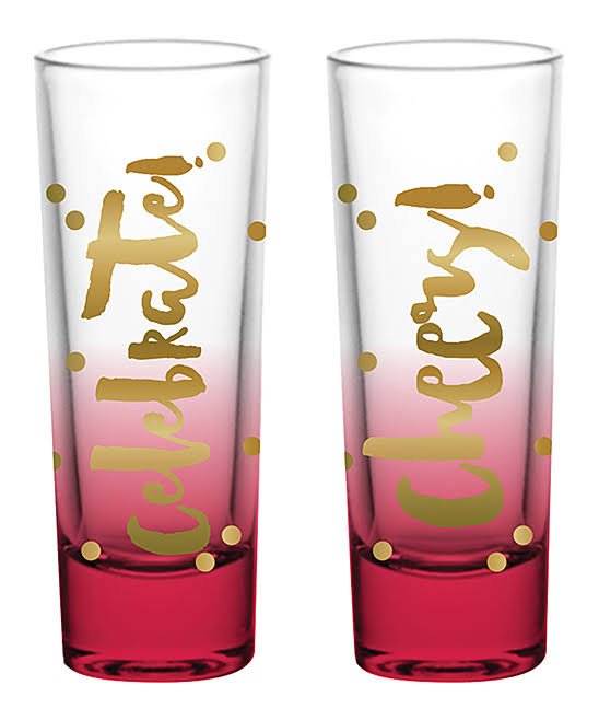 2 oz Shot Glass Set Pack of 6 L561