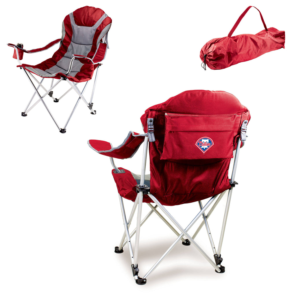 Red Reclining Camp Chair G42532