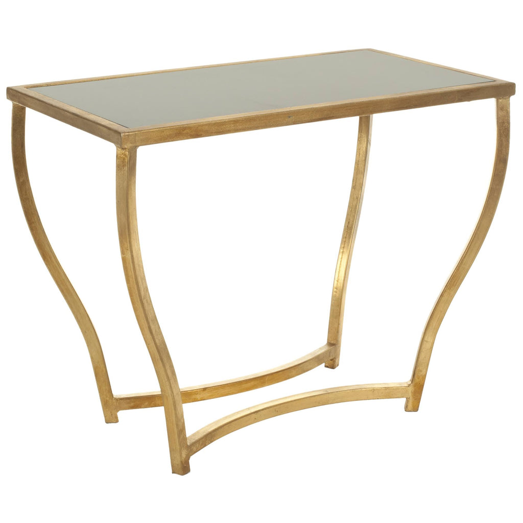 Black Gold Accent Table O443