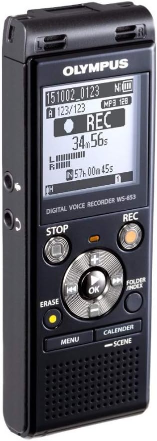 Digital Voice Recorder with Hard-Case Bundle Pack of 2 G990